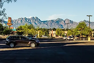 Downtown Las Cruces, New Mexico. Editorial credit: Andriy Blokhin / Shutterstock.com.
