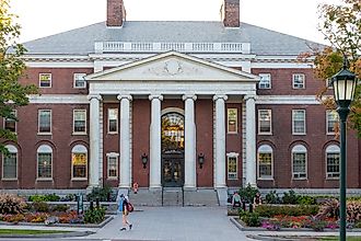 Waterman Building, University of Vermont, Burlington, VT. Editorial credit: Bob LoCicero / Shutterstock.com