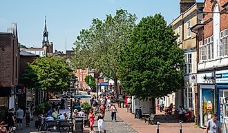 Market square of Lewes, England. Image credit Michalakis Ppalis via Shutterstock