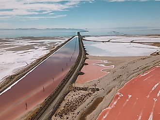 The Great Salt Lake in Utah. Image credit: Urvish Prajapati via Unsplash.