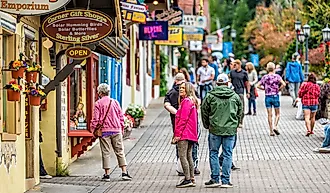 Helen, Georgia Bavarian village town