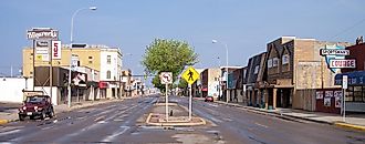 Dakota Avenue in Wahpeton, North Dakota. Tim Kiser / Commons.Wikimedia.org