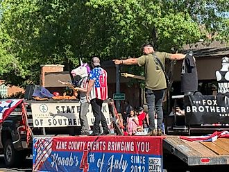 4th of July Parade in Kanab, Utah USA. Via Shutterstock / Lissandra Melo.