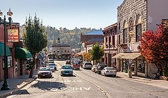 Mainstreet in Historic town of Placerville, California, via Laurens Hoddenbagh / Shutterstock.com