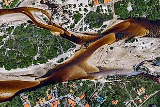 Rio Grande Channels Around Sandbars, Santo Amaro, Maranhão