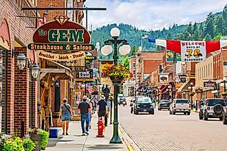 Main Street in Deadwood, South Dakota