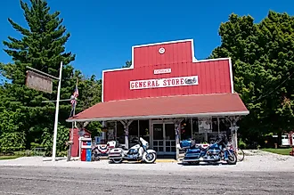 Cataract General Store in Spencer, Indiana. Editorial credit: Michele Korfhage / Shutterstock.com