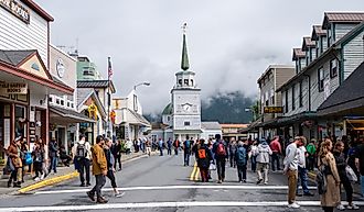 Sitka, Alaska. Image credit: Jeff Whyte via Shutterstock