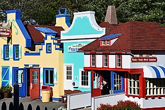 Story Land amusement park in Glen, New Hampshire. 