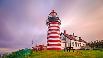 West Quoddy Head Light, Lubec, Maine