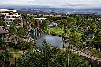 A resort in Waikoloa Village, Hawaii. Editorial credit: Tada Images / Shutterstock.com.