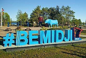 Park in Bemidji, Minnesota. Image credit Dave Jonasen via Shutterstock