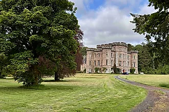 The beautiful Monzie Estate in Scotland adds the exact amount of history to a relaxing trip. Credit: Bryan Dearsley