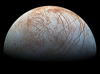Color image of Europa.