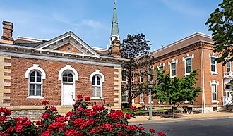 Ste. Genevieve National Historical Park in Ste. Genevieve, Missouri. Image credit: EWY Media / Shutterstock.com.