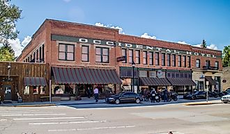 Street view in Buffalo, Wyoming. Editorial credit: Cheri Alguire / Shutterstock.com 