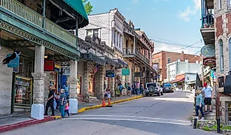 Eureka Springs, Arkansas. Image credit: Shuttersv via Shutterstock