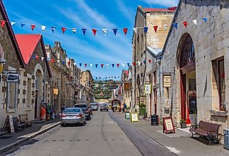 Victorian Precinct at Oamaru, New Zealand. Image credit trabantos via Shutterstock