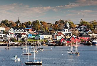 The beautiful and historic town of Lunenburg, Nova Scotia 