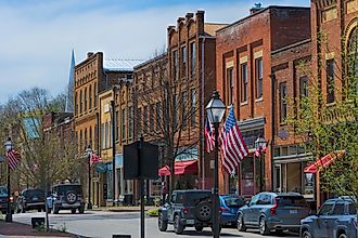 Jonesborough, Tennessee. Editorial credit: Dee Browning / Shutterstock.com