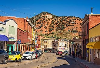 Downtown streets of Bisbee, Arizona. Image credit Nick Fox via Shutterstock