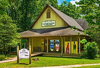 Visitor's Centre-Theatre of Rugby. Editorial credit: Claire Salvail Photos / Shutterstock.com