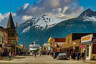 Main Street in Skagway, Alaska. (Image credit Darryl Brooks via Shutterstock)