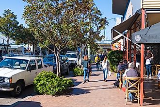 Downtown Berry, New South Wales, Australia, on a bright summer morning. Image credit: Constantin Stanciu / Shutterstock.com