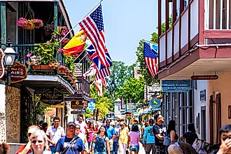 St. George Street in Saint Augustine, Florida. Image credit: Andriy Blokhin / Shutterstock