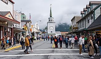 Sitka, Alaska. Image credit: Jeff Whyte via Shutterstock