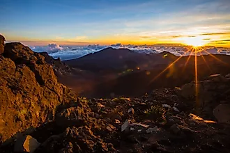 The view from the top of Haleakalā National Park. Credit: Jia Nas/ Shutterstock.com