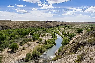 The Gila River still runs in its upper reaches, but its lower half never makes it to the Colorado.