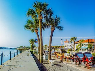 Waterfront view in St. Augustine, Florida