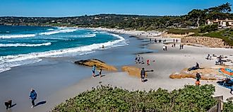 The beach at Carmel by the Sea, California. Editorial credit: David A Litman / Shutterstock.com.