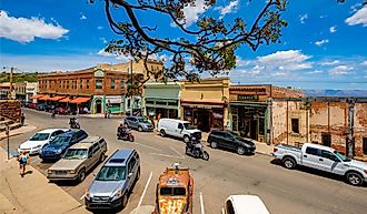 Downtown area of Jerome, Arizona. Image credit: Fotoluminate LLC / Shutterstock.com.