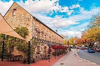 The Hahndorf Old Mill Hotel in Hahndorf, South Australia. Image credit: myphotobank.com.au / Shutterstock.com