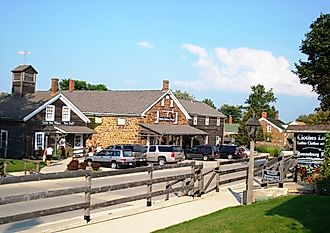 Street in the Amana Colonies, Iowa