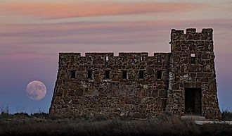Coronado Heights Castle. (Lindsborg, Kansas)