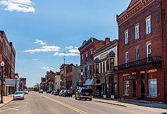 Downtown Kane, Pennsylvania. Image credit woodsnorthphoto via Shutterstock