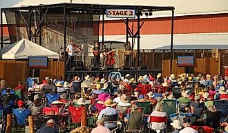 Stage II at 50th Walnut Valley Festival. By Feisty50 - Own work, CC BY-SA 4.0, https://commons.wikimedia.org/w/index.php?curid=129562246