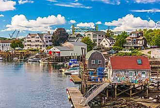 Piscataqua River in Portsmouth, New Hampshire.