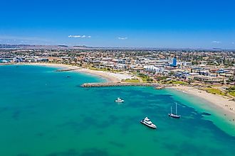 Editorial Photo Credit: trabantos via Shutterstock. Panorama view of Geraldton, Australia