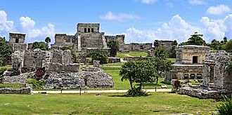 Tulum maya ruins, southern Mexico.