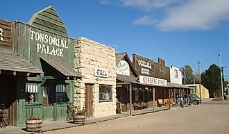 Front Street in Ogallala, Nebraska. Image credit YULIYAPHOTO via Shutterstock