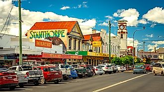 Main Street in Stanthorpe, Queensland, Australia. Image credit: Alex Cimbal / Shutterstock.com.