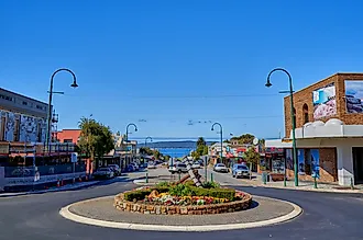 Historic center of the town of Albany, Western Australia. 