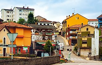 La Rampla in Cudillero, Spain. Editorial credit: BearFotos / Shutterstock