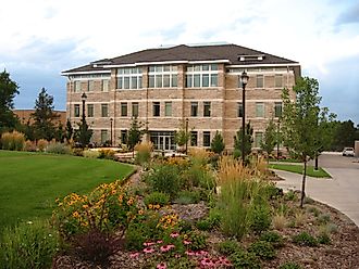 Spori Building, BYU-Idaho, Rexburg, Idaho, USA. Ken Lund via Wikimedia Commons