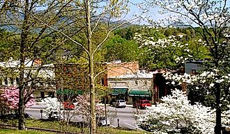 Downtown Tryon, North Carolina. Editorial credit: Janet Gray via Commons.Wikimedia.org