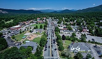 North Conway, New Hampshire, in the White Mountains.